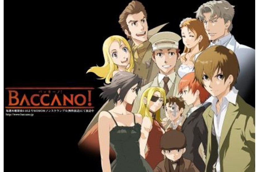 Baccano, 1 dari 7 anime yang rilis di AS