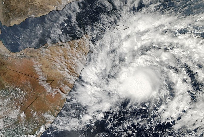  Badai Tropical Cyclone 3A (ilustrasi)