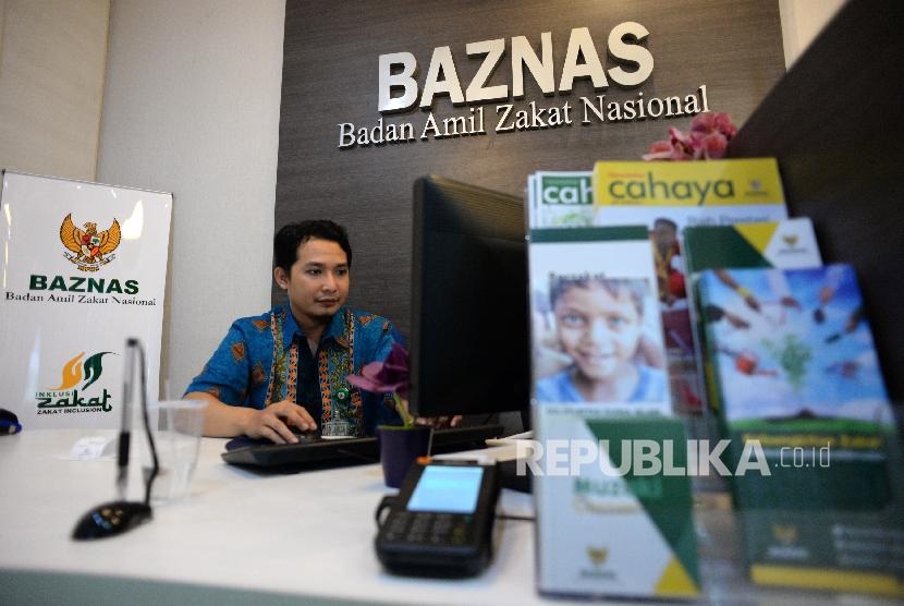 Indonesia Fundraising Award 2021 ajang apresiasi lembaga zakat. Badan Amil Zakat Nasional atau Baznas (ilustrasi) 