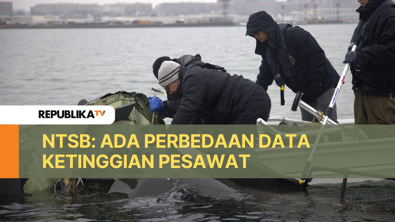 Badan Keselamatan Transportasi AS (NTSB) menyelidiki insiden tabrakan di udara antara pesawat American Airlines dan helikopter militer Black Hawk di Washington DC, AS.