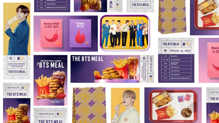Menu baru kolaborasi BTS dan McDonald’s, The BTS Meals.