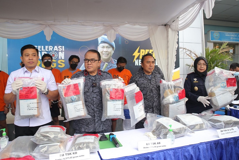 Badan Narkotika Nasional (BNN) Provinsi Bali gelar konferensi pers pengungkapan kasus dan pemusnahan barang bukti narkotika di Kantor BNNP Bali, 27 September 2023 lalu.