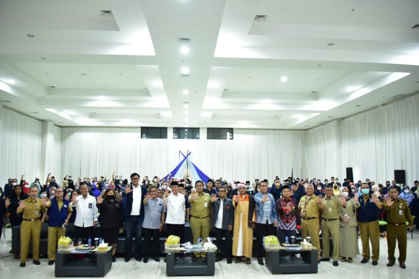 Badan Nasional Penanggulangan Terorisme (BNPT) bekerja sama dengan Forum Koordinasi Pencegahan Terorisme (FKPT) Provinsi DKI Jakarta menggelar kegiatan bertema 