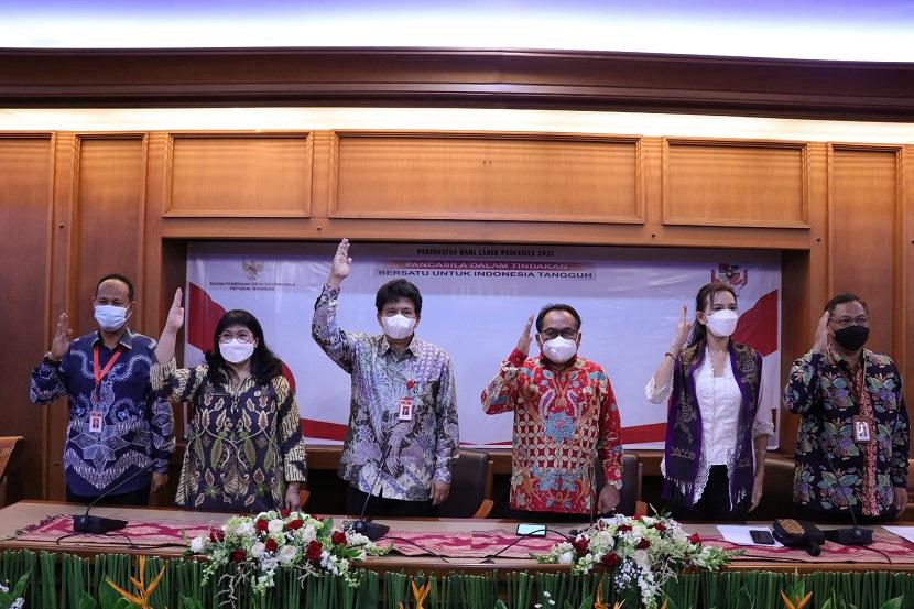 Badan Pembinaan Ideologi Pancasila (BPIP) mengajak masyarakat Indonesia memeriahkan dan menyemarakkan peringatan Hari Pancasila yang jatuh setiap tanggal 1 Juni.