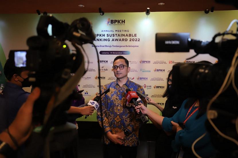 Badan Pengelola Keuangan Haji (BPKH) menggelar kegiatan annual meeting dan BPKH Sustainable Banking Award 2022 di Jakarta.