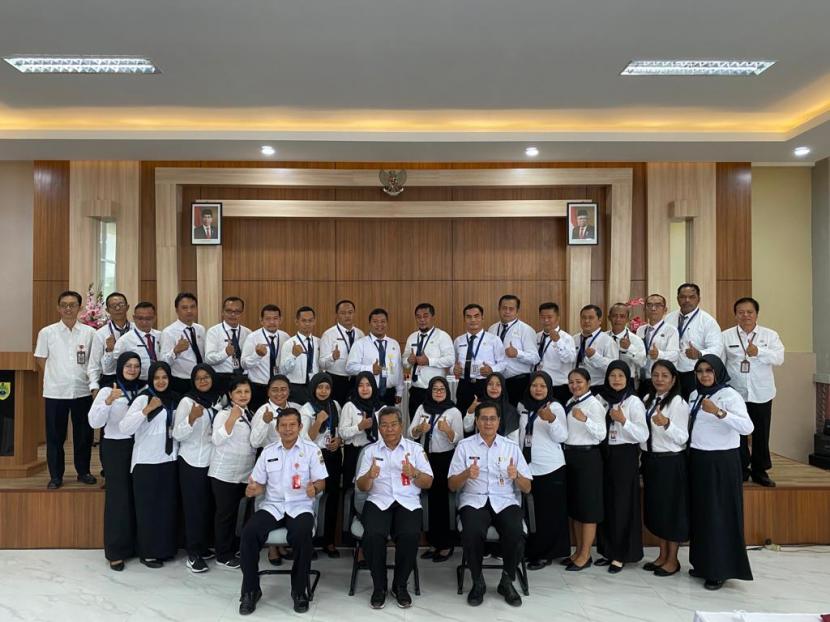 Badan Pengembangan SDM Kemendagri melalui Pusat Pengembangan Sumber Daya Manusia (PPSDM) Regional Yogyakarta menggelar Studi Lapangan Kualitas Pelayanan Publik Pelatihan Kepemimpinan Pengawas (PKP) Angkatan I Tahun 2023 di Kabupaten Sragen, Jawa Tengah sebagai lokus studi. 