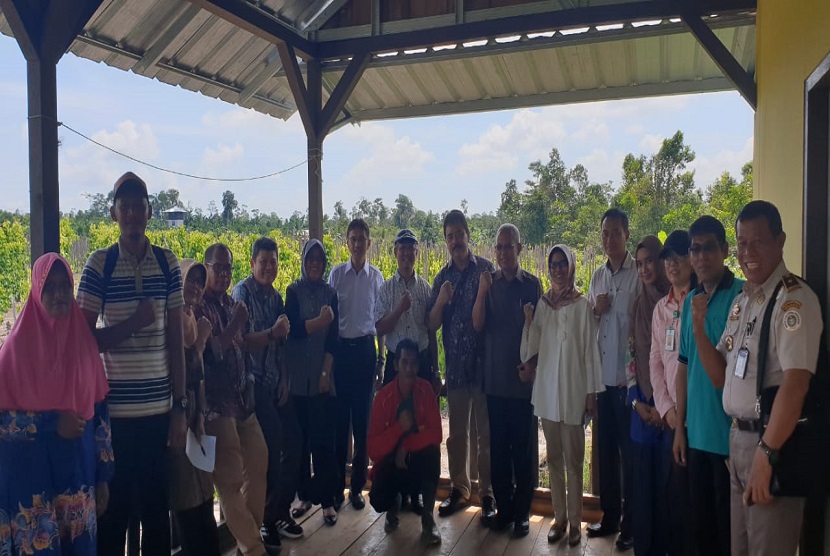 Badan SDM Kementerian Pertanian RI melakukan audiensi dengan petani milenial Belitung