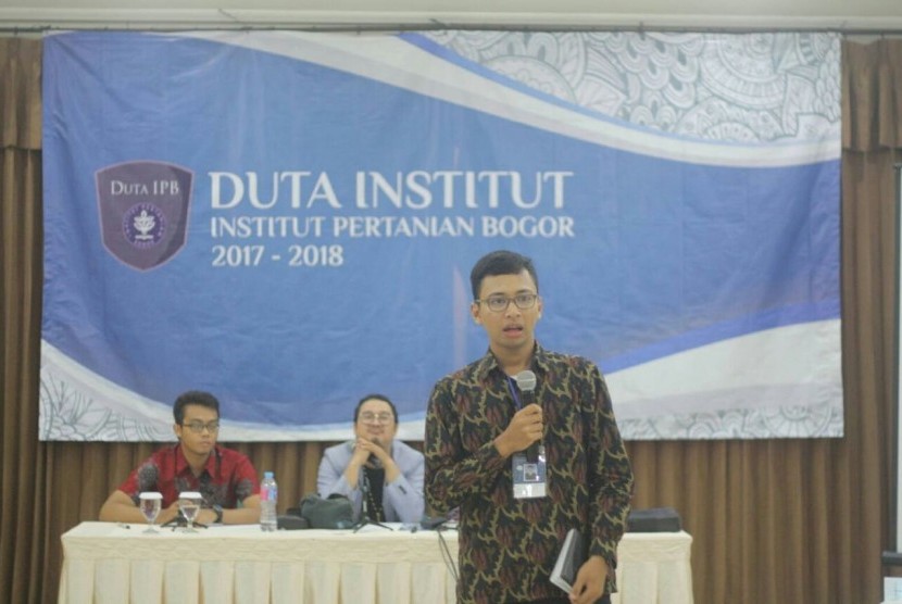 Bagas Aji Prabowo, Duta Institut IPB.