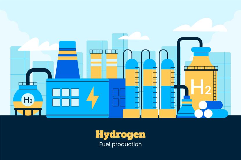 Hidrogen hijau bisa dipadukan menjadi jaringan energi yang terintegrasi dengan infrastruktur.