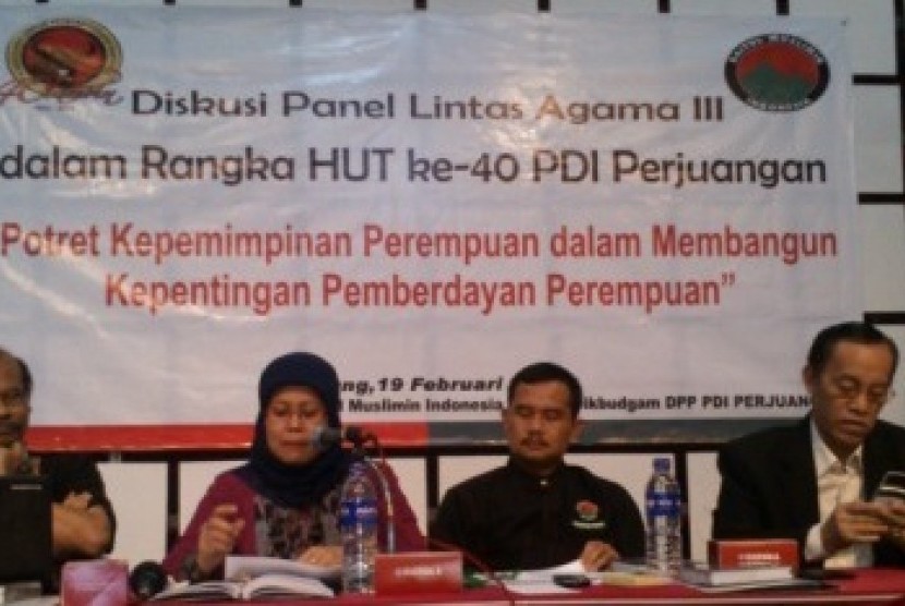  Baitul Muslimin Indonesia menggelar diskusi kepemimpin perempuan.