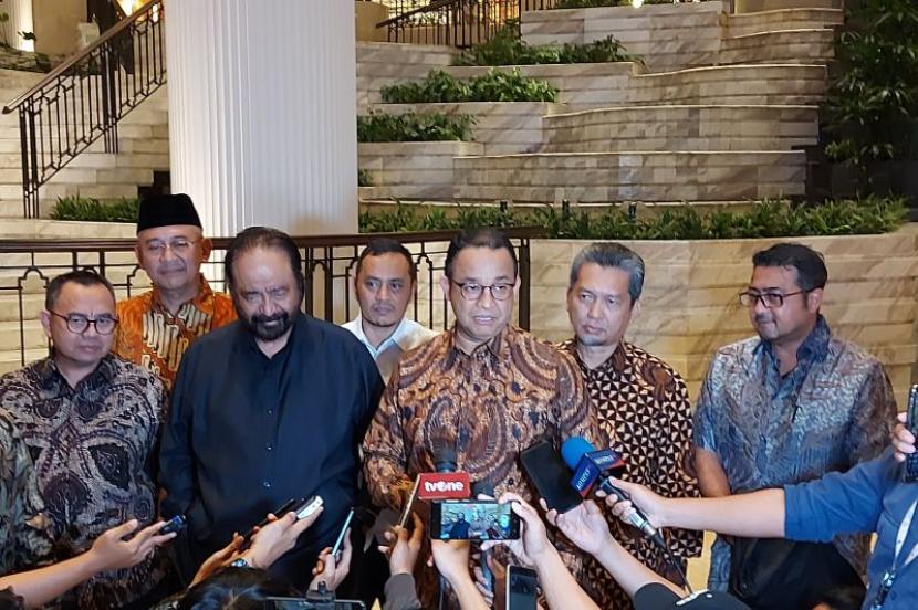 Bakal capres Koalisi Perubahan Anies Baswedan menggelar pertemuan dengan Ketua Umum Partai Nasdem Surya Paloh pada Kamis (24/8/2023) malam.