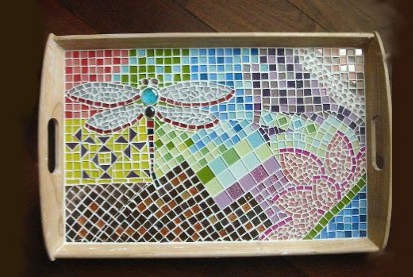 Sulap Barang Tua Jadi Cantik dengan Mozaik  2 habis Republika Online