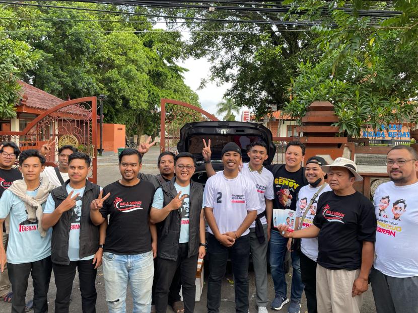 Balagibran Malang Raya mendukung Moreno Soeprapto menjadi Menpora Kabinet Prabowo-Gibran.