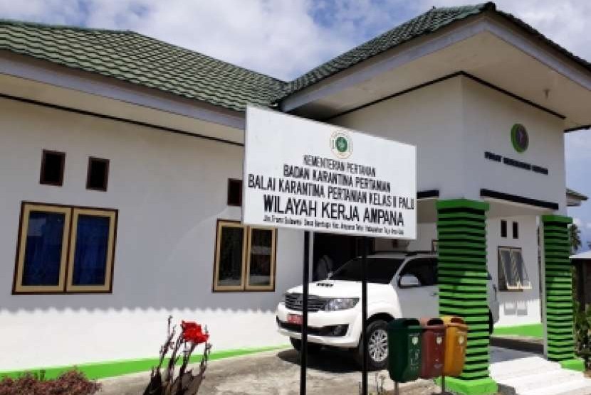 Balai Karantina Pertanian Kelas II Palu Wilayah Kerja Ampana, Tojo Una Una, Sulawesi Tengah.