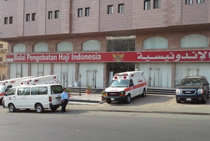 Balai Pengobatan Haji Indonesia (BPHI) di daerah kerja (Daker) Makkah, Arab Saudi. 