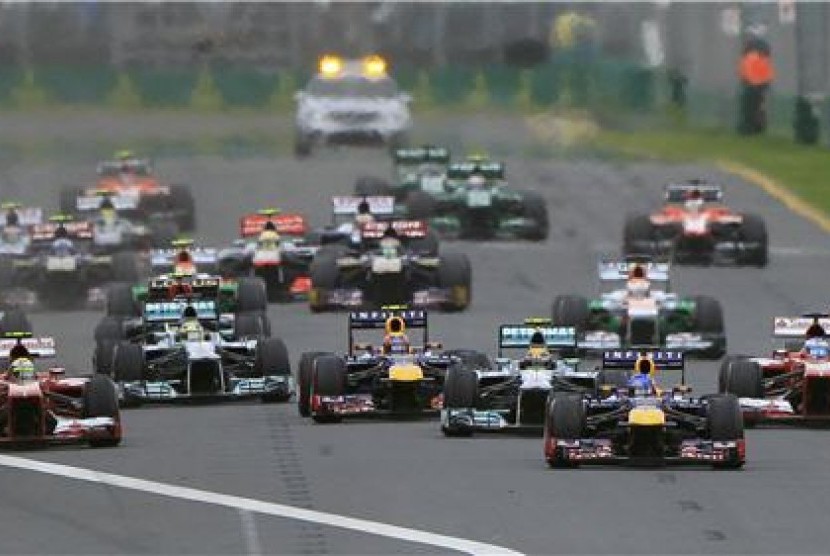  Balapan Formula Satu (F1) .