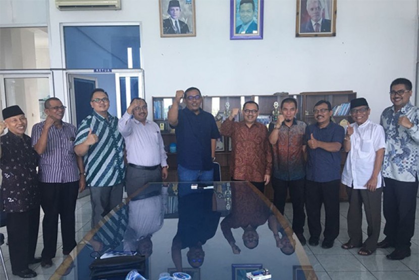 Balongub Jateng Sudirman Said bersama jajaran pengurus DPW PAN Jateng