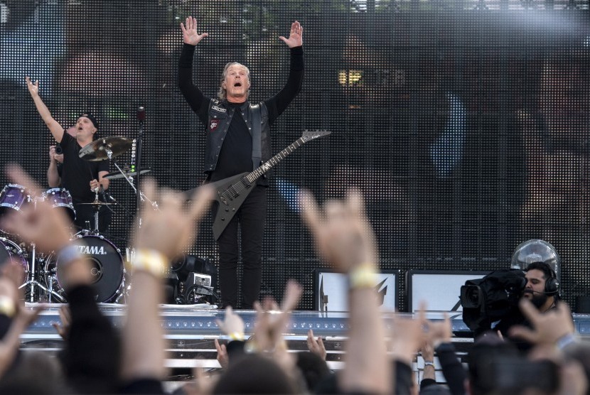 Band Metallica akan menggelar konser di Riyadh, Arab Saudi.