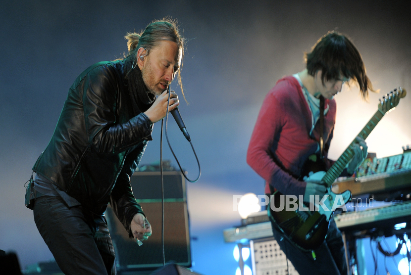 Band Radiohead. Gerakan Boikot, Divestasi, dan Sanksi (BDS) menyerukan boikot terhadap tur konser Radiohead yang akan digelar pada akhir 2025.