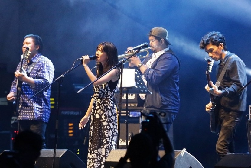 Band Tashoora, salah satu pengisi acara Balkonjazz Festival 2019.