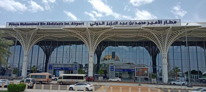 Bandara Amir Muhammad bin Abdul Aziz (AMAA) di Madinah, Arab Saudi, Selasa (23/5/2023).