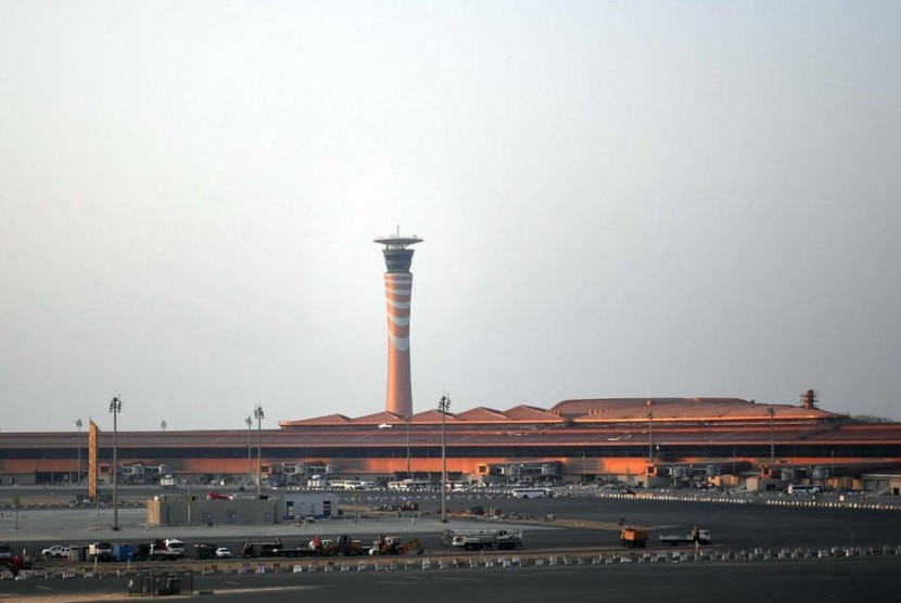 Penerbangan Domestik Arab Saudi Kembali Dibuka. Foto: Bandara Internasional King Abdulaziz baru di Jeddah, Arab Saudi.