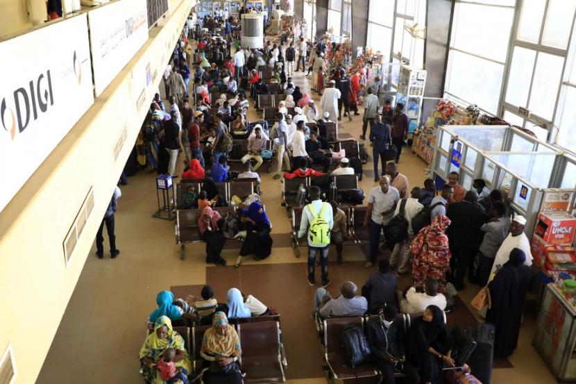Bandara Internasional Sudan dibuka beri kesempatan warga pulang dari luar negeri. Ilustrasi.