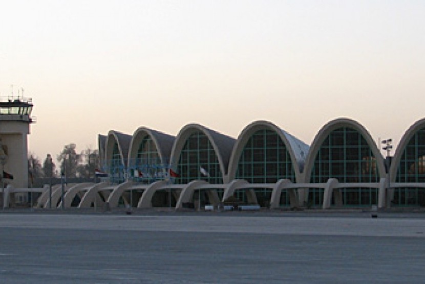 Bandara Kandahar di Afghanistan.