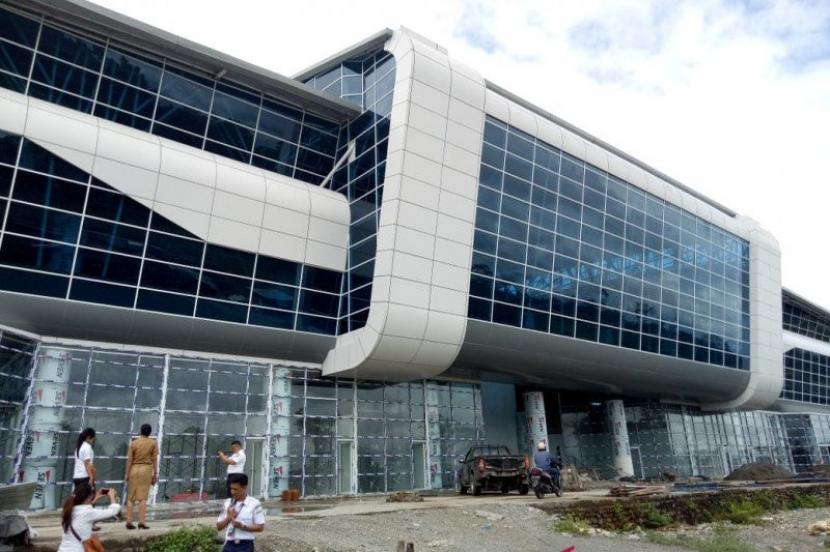 Bandara Mozes Kilangin di Kabupaten Mimika, Provinsi Papua.