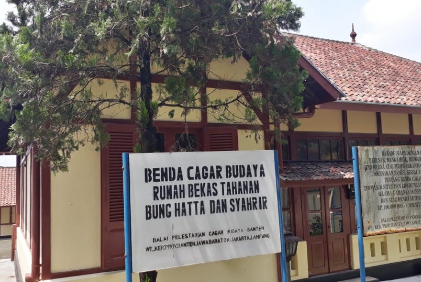Bangunan heritage di Jalan Bhayangkara Kota Sukabumi Jawa Barat yang pernah menjadi rumah pengasingan Bung Hatta dan Syahrir pada 1942 lalu.