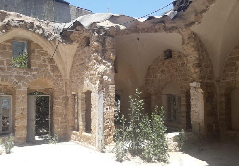 Bangunan kuno di Gaza bekas konsul Inggris.