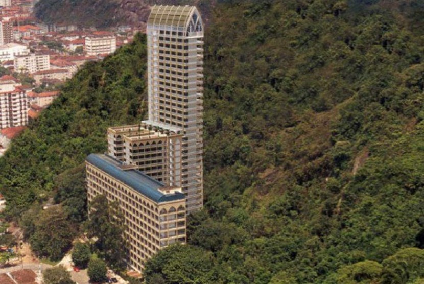 Bangunan pemakaman tertinggi di dunia di Brasil.