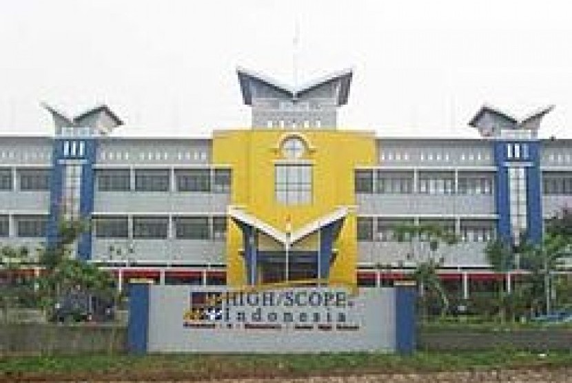 Bangunan sekolah internasional High Scope Indonesia