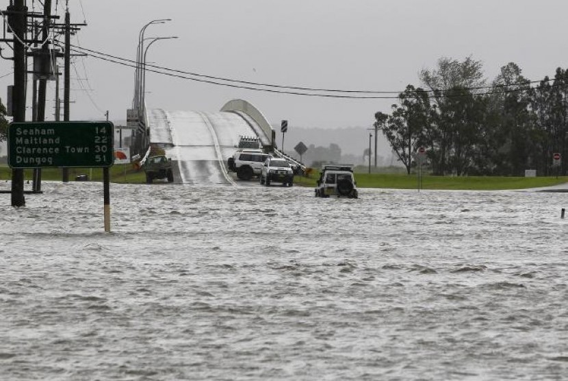 Australia Timur Dilanda Banjir Terburuk dalam 50 Tahun (ilustrasi).