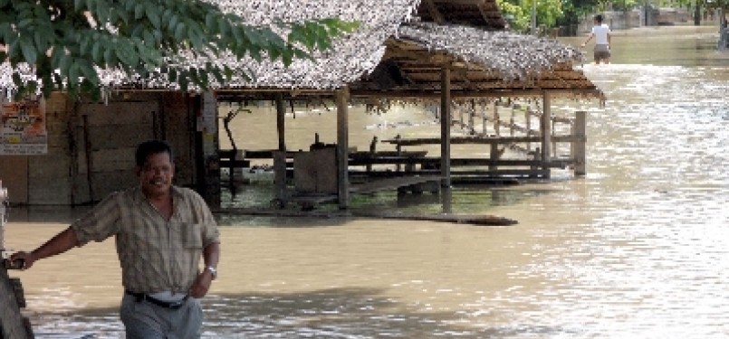 Banjir bandang di Pulau Sumatera/Ilustrasi