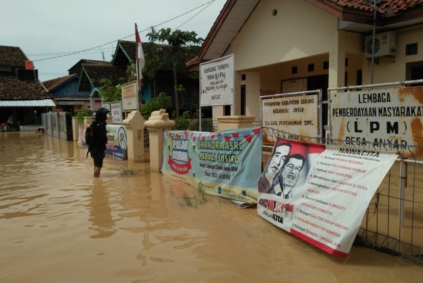 Banjir di Anyer.