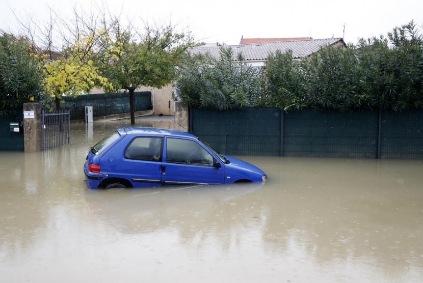 Banjir di Prancis.