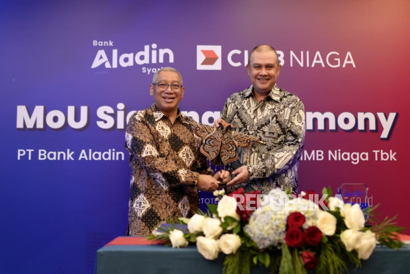 Bank Aladin Syariah dan CIMB Niaga menjalin kerja sama untuk memperluas layanan keuangan syariah.