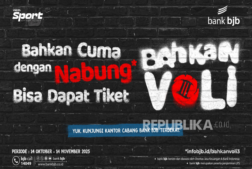 bank bjb kembali menghadirkan kejutan menarik bagi para nasabah dan masyarakat dengan berkolaborasi bersama Vindes pada program Bahkan Voli 3.