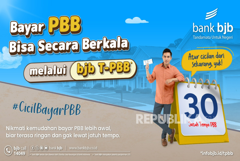 Bayar Pajak Bumi dan Bangunan Kini Lebih Mudah dengan bjb T-PBB