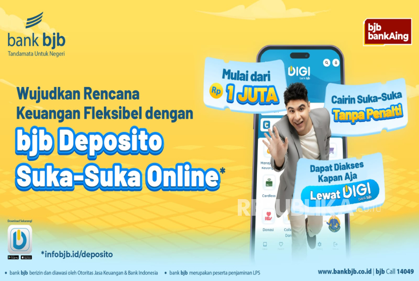 Bank bjb membuka program bjb SiSuka Online yang berlangsung mulai 1 November hingga 31 Desember 2025.