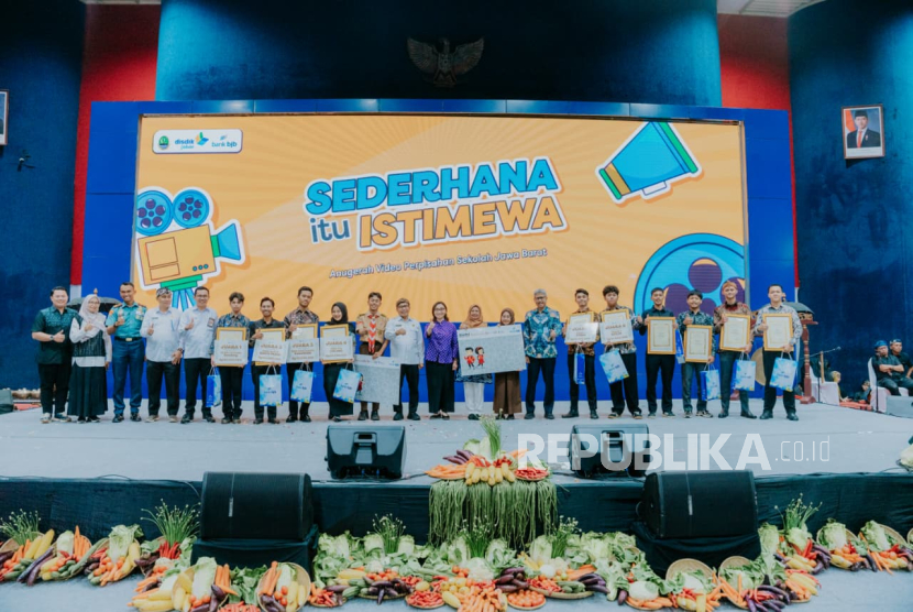 bank bjb mendukung kegiatan Penganugerahan Sayembara Video Perpisahan Sekolah Tahun 2025.