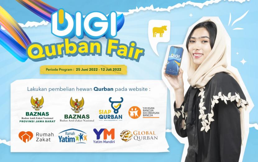 Bank BJB menggulirkan Program DIGI Qurban Fair untuk mempermudah shohibul kurban dalam membeli hewan kurban.