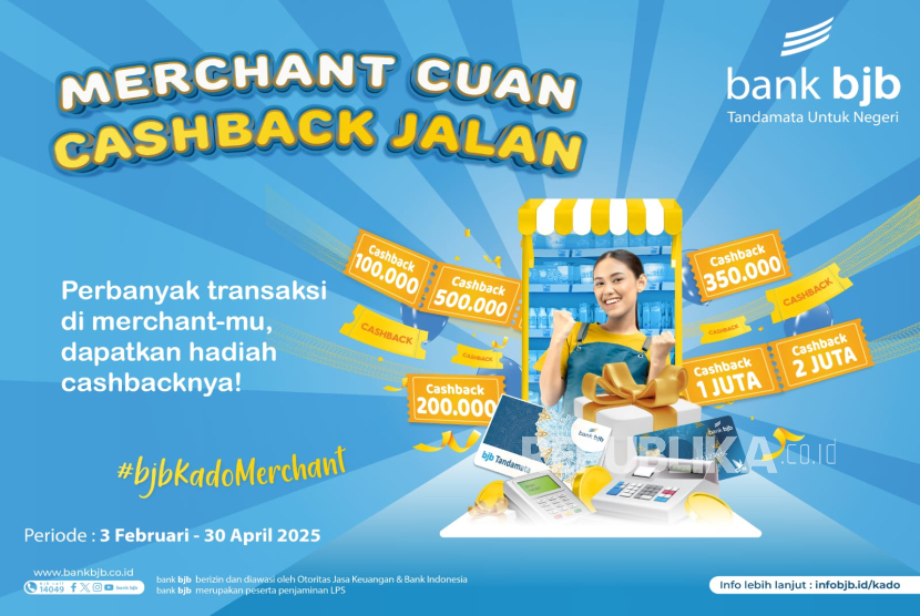 Bank bjb menghadirkan bjb Kado Merchant.