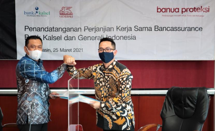 Bank Kalsel kolaborasi dengan Generali, luncurkan Asuransi Jiwa Banua Proteksi.