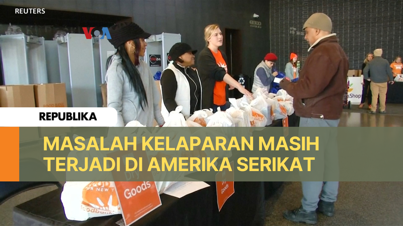 Bank Makanan di Amerika Serikat sangat membantu persoalanan rawan pangan di AS