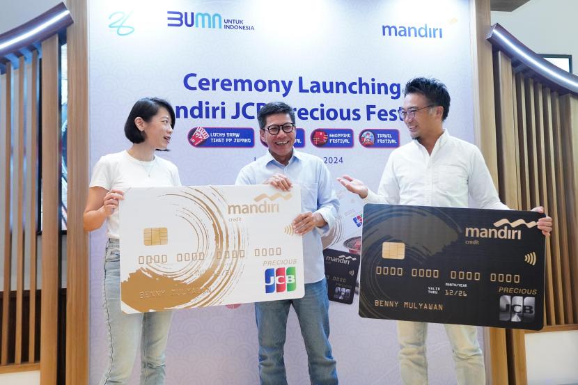 Bank Mandiri dan JCB telah berkolaborasi dalam menyajikan rangkaian Mandiri JCB Precious Festival 2024 yang menawarkan berbagai program menarik. 