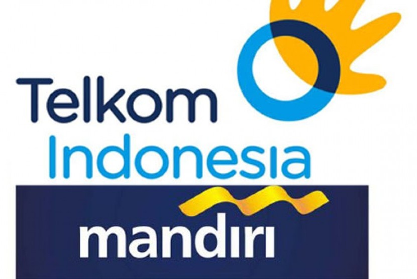Bank Mandiri dan Telkom Indonesia