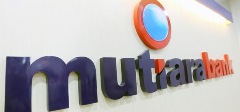 Logo of Bank Mutiara (file photo)