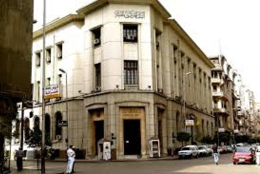 Bank Sentral Mesir (ilustrasi). Mesir ingin kurangi biaya pencatatan dan penerbitan obligasi-sukuk 